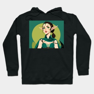 Nissa Revane  - Pop Art Planeswalkers Hoodie